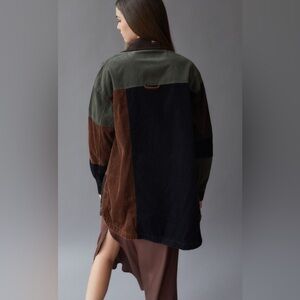 Urban Outfitters Colorblock Corduroy Jacket